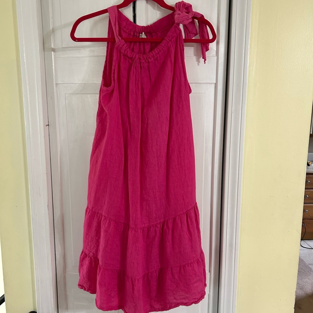 Pink Sleeveless women’s Dress